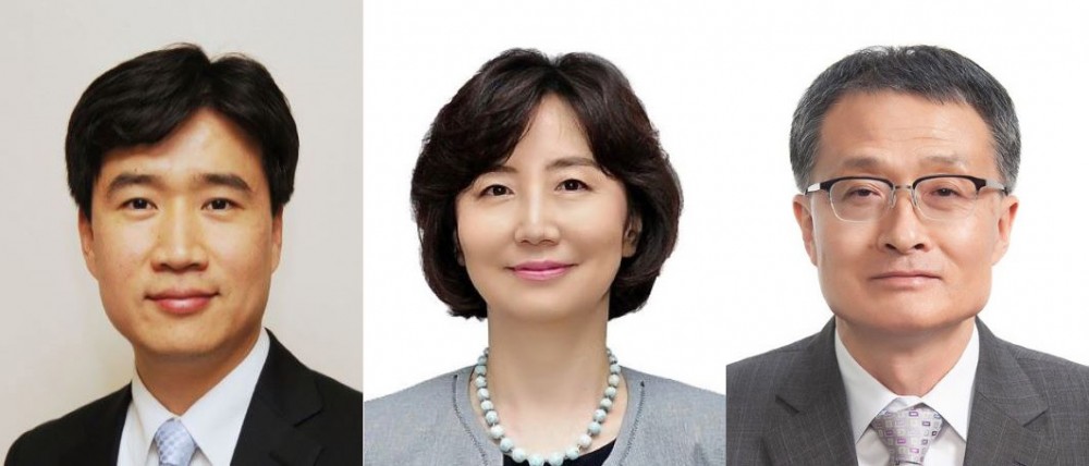 2019년 기자가 뽑은 올해의 과학자상 수상자. 왼쪽부터 김일두 KAIST 교수, 묵인희 서울대 교수, 이진한 고려대 교수. 사진제공 한국과학기자협회